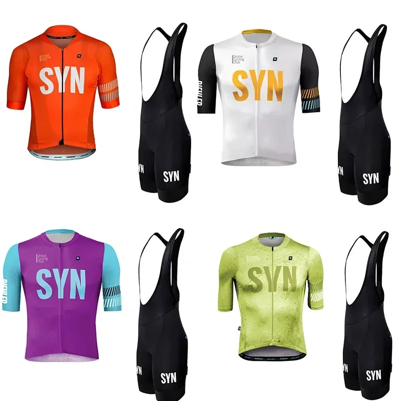 Cycling Bib Shorts - Odzież rowerowa męska na lato: koszulka