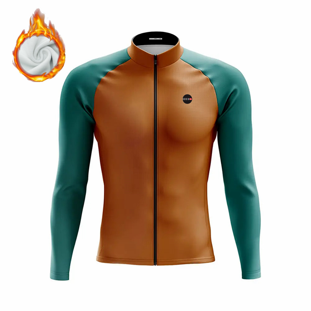 Zimowa kolarstwo męska z długi – Cycling Gear Jersey recenzja i cena