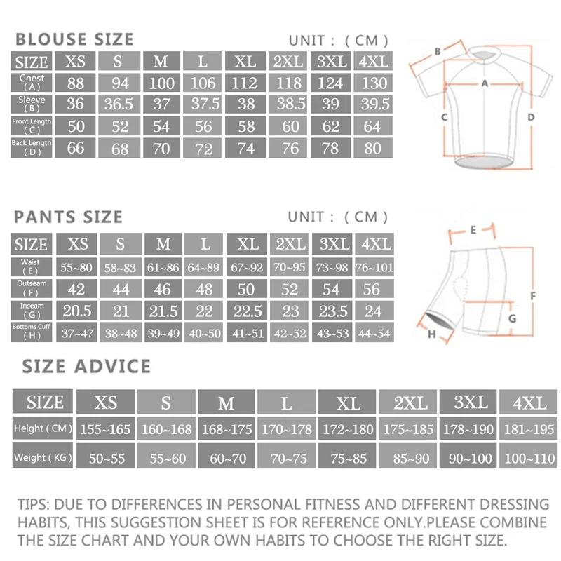 -Pro Zestaw koszulek kolarskic – Cycling Bib Shorts recenzja i cena